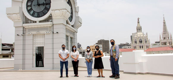 UArtes celebra a Guayaquil con la restauración de El Telégrafo